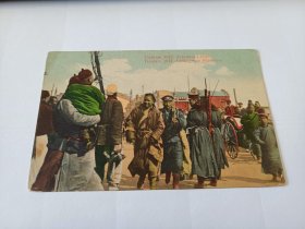 天津老明信片，清末民初1912年壬子兵变，近代史，大胡同金华桥头押赴刑场