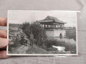 天津老明信片，二战时日军占领下的李公祠，李鸿章祠堂