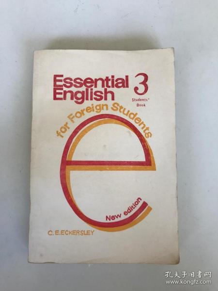 Essential English 3 for Foreign Students