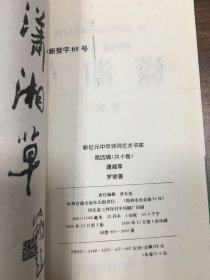 新纪元中华诗词艺术书库 第四辑 第二卷 潇湘草