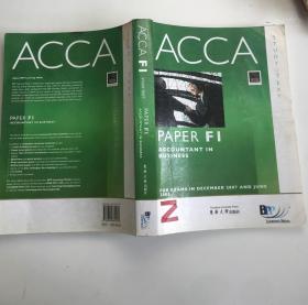 ACCA PAPER FI ACCOUNTANT IN BUSINESS