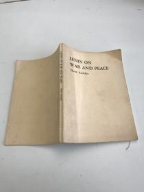 LENIN ON WAR AND PEACE three articles