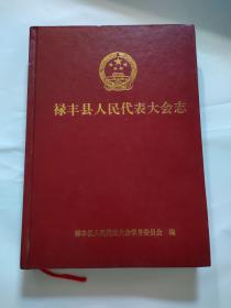 禄丰县人民代表大会志，印数1000册，