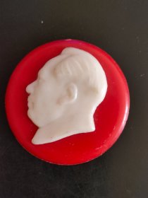 毛主席塑料像章（直径4.4厘米）7
