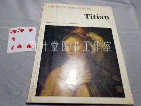 英文老版艺术画册 世界绘画大师 titian 提香