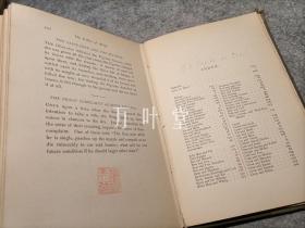 英文古董书  fables of aesop  伊索寓言  精装插图本