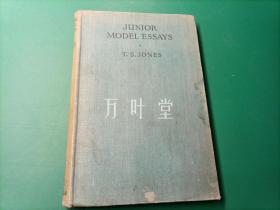 英文原版  junior model essays