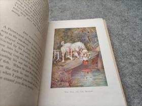 英文古董书  fables of aesop  伊索寓言  精装插图本