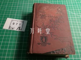 英文老版 the waverley novels 四部合订本