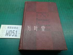 英文原版  biology and human welfare