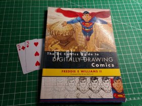 英文原版 　the dc comic guide to digitally drawing comics