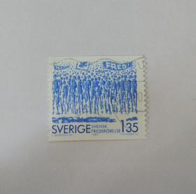 瑞典信销票 1983年 和平运动100周年