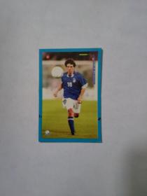 1998年法国世界杯球星卡 意大利国家队 佐拉