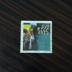 瑞典信销邮票 1999年 自行车 运动 雕刻版印刷