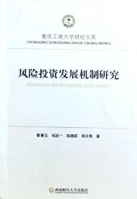 风险投资发展机制研究/重庆工商大学财经文库