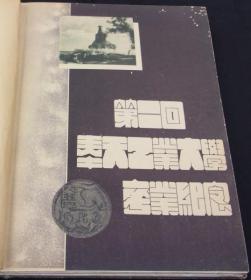 第二回奉天工业大学卒业纪念（1942年   16开   写真页８５枚＋住所录６枚    1册全）