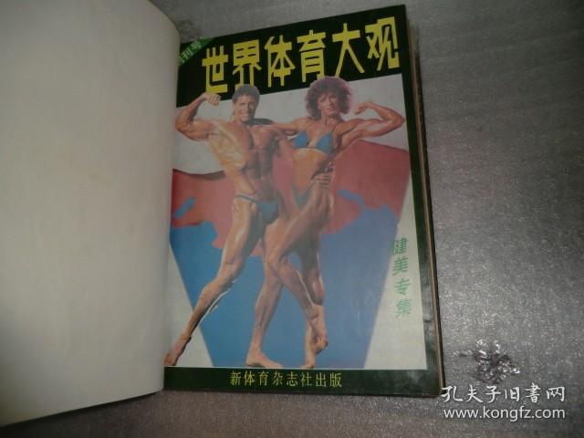 体育杂志 世界体育大观创刊号 世界足坛精英 精武1983 武林1984.9 武术健身5 新体育1984.5  合订本 AE1238