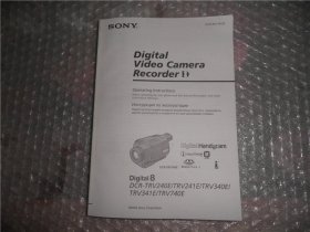 SONY Digital Video Camera Recorder [索尼]摄像机使用说明书（英 俄双语版）EE1949-66