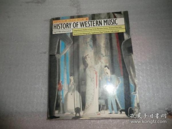 History of western music 西方音乐史 英文原版 AD1707-17