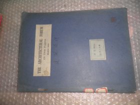 THE ARCHITECTURAL FORUM IN TWO PARTS MARCH 1929 （建筑设计）AE4947