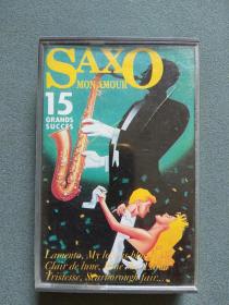 磁带 : SAXO MON AMOUR 15 GRANDS SUCCES