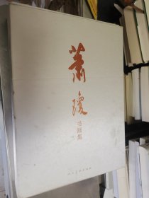 萧琼书画集【8开，精装】附艺术年表 带盒