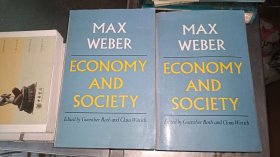 Economy and Society：An Outline of Interpretive Sociology 1.2 兩本合售