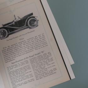 图片交通史料：早期汽车公司资料：1910-1932。英文。复制品36