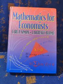 Mathematics for Economists