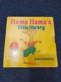 羊驼拉玛小小图书馆llama llama's little library（4册全新未拆）