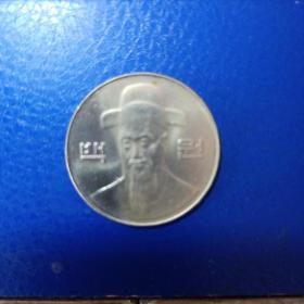 朝鲜100硬币 2001年发行