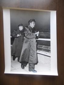 六十年代老照片：毛泽东主席和林彪合影（大尺寸）