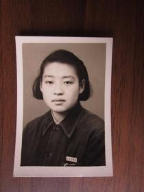 1955年山东农学院女学生照片