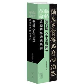 临帖革命——近距精临碑帖系列 颜真卿《多宝塔碑》