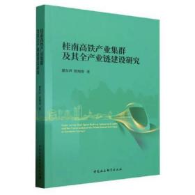 桂南高铁产业集群及其全产业链建设研究