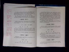 昆曲节目单：首届全国昆剧青年演员交流演出1994年（谷好好、魏春荣、王振义、沈昳丽、翁国生、孔爱萍）