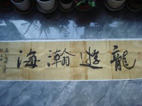 龙遊瀚海 书法（印刷品）