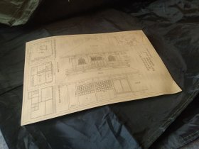 买满就送，室町时代の建筑 慈照寺境内配置图，银阁立面及平面图，东求堂平面图，不动院金堂实测平面图