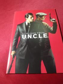 《秘密特工 The Man from U.N.C.L.E.》日本首映宣传册 ，大超（亨利·卡维尔）、艾米·汉莫、坎妹（艾丽西亚·维坎达）