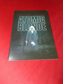 电影《 极寒之城Atomic Blonde》日本首映纪念册，塞隆女神饰演