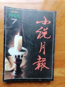 小说月报1996年第7期（内有迟子建《白银那》、叶广苓《注意熊出没》、钟求是《诗人匈牙利之死》等）