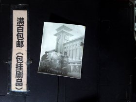 4寸黑白照片齐齐哈尔火车站
