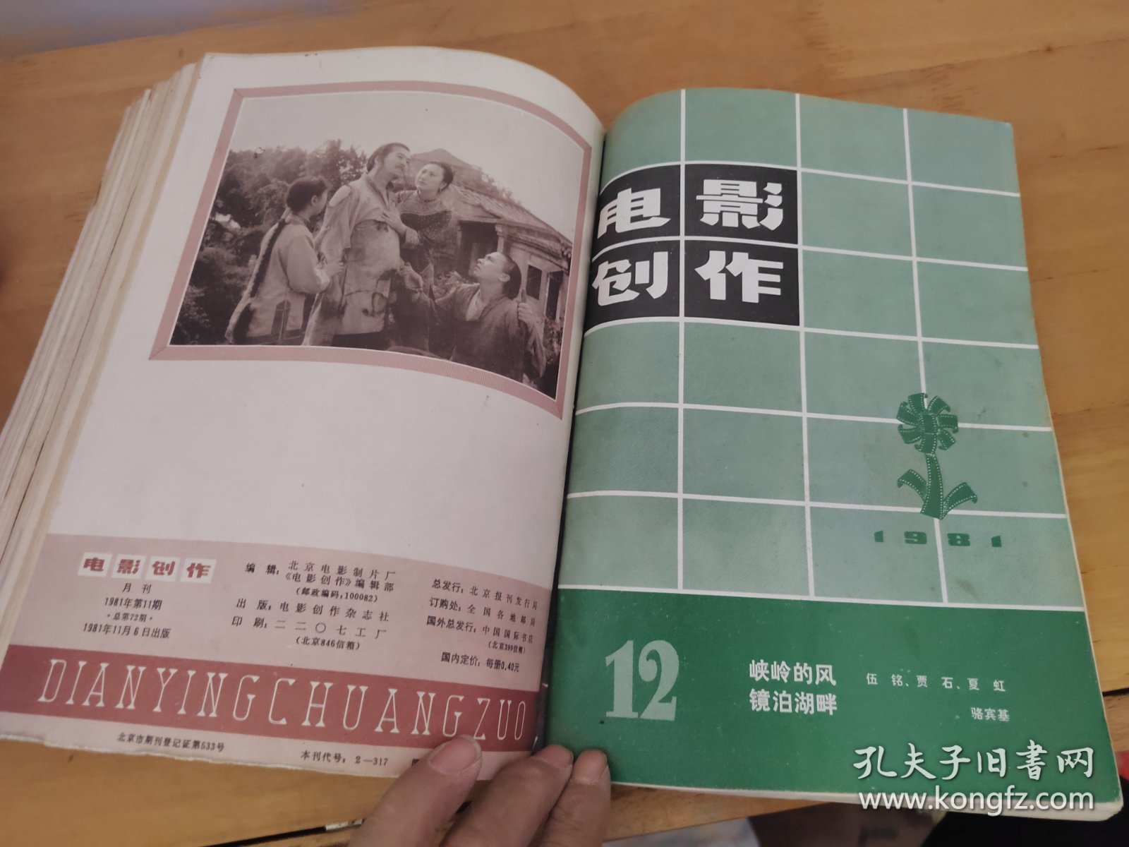 电影创作1981年1-12