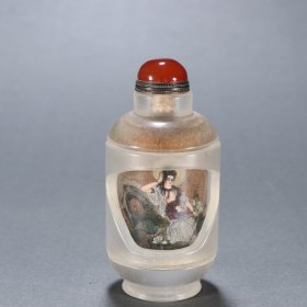 旧藏 琉璃转心鼻烟壶