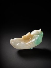 天然翡翠白菜