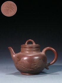 【古珍玩藏】.【歷代壺藝】【泥绘宫灯壶】【闵侯祥】