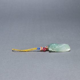 清 翡翠蝉挂件