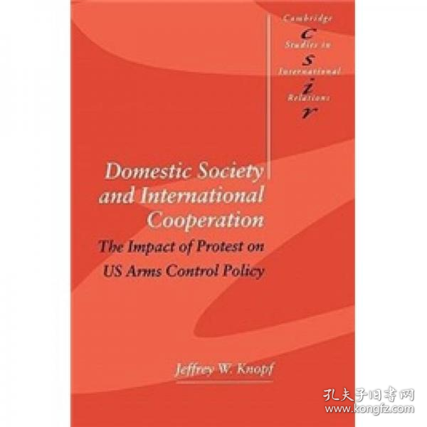 Domestic Society and International Cooperation