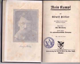 现货 1935年德文版《我的奋斗》布面精装