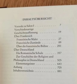 Heinrich Heine: Werke in vier Bänden, Dritter Band